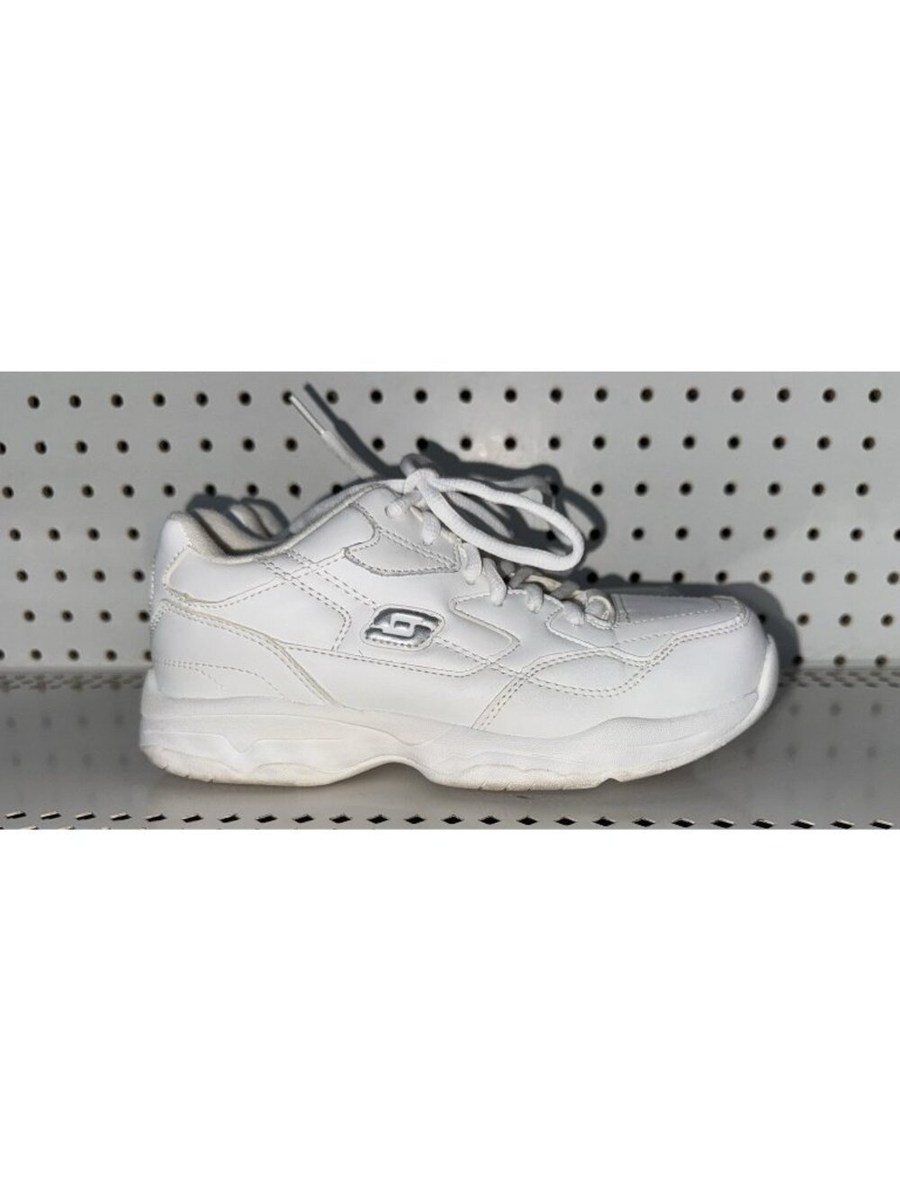 Skechers Felton Albie Womens Slip Resistant Work Shoes Size 6 EXTRA WIDE White